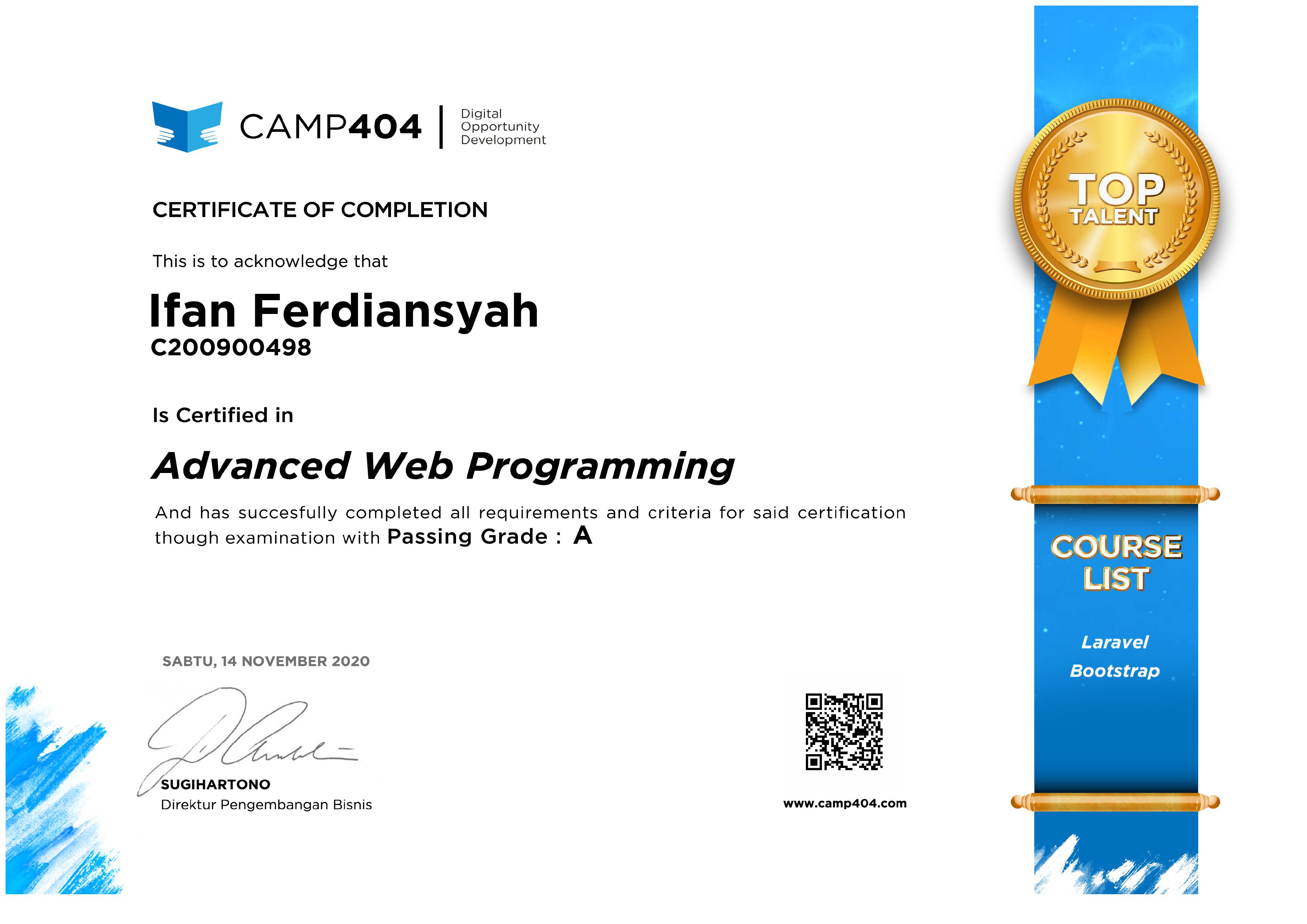 Advanced Web Programming